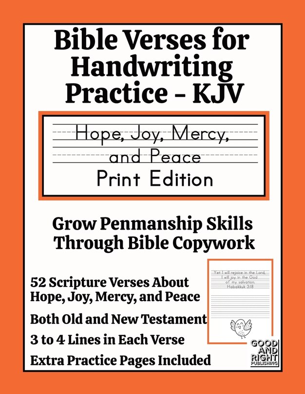 Couverture_Bible Verses for Handwriting Practice - KJV