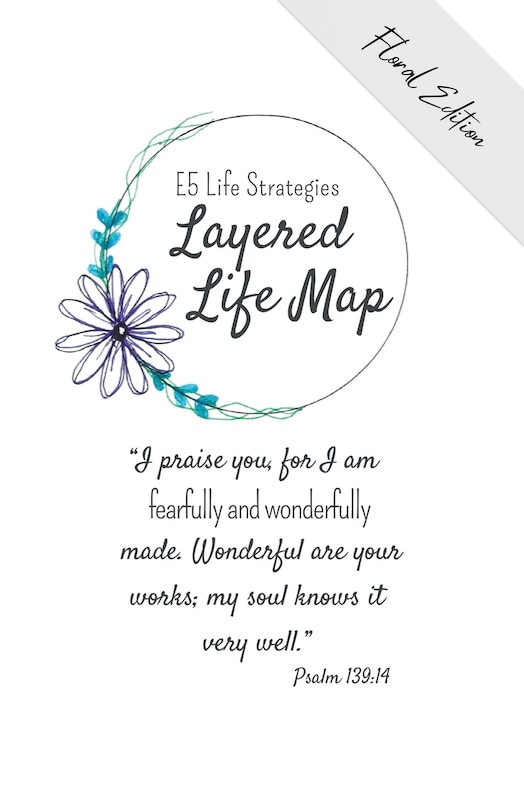 Front cover_E5 Layered Life Map Bullet Journal