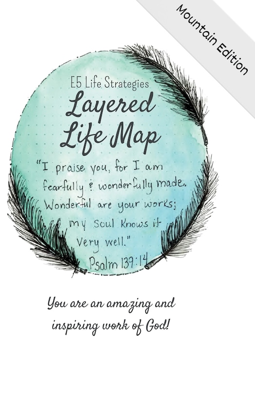 Front cover_E5 Layered Life Map Bullet Journal