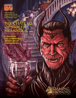 Front cover_The Chateau of Stolen Memories (DCC RPG)