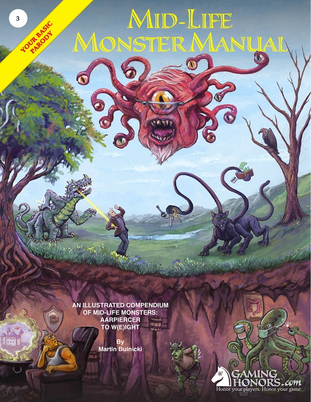 Couverture_The Mid-Life Monster Manual: Your Basic Parody
