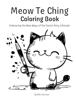 Front cover_Meow Te Ching Coloring Book