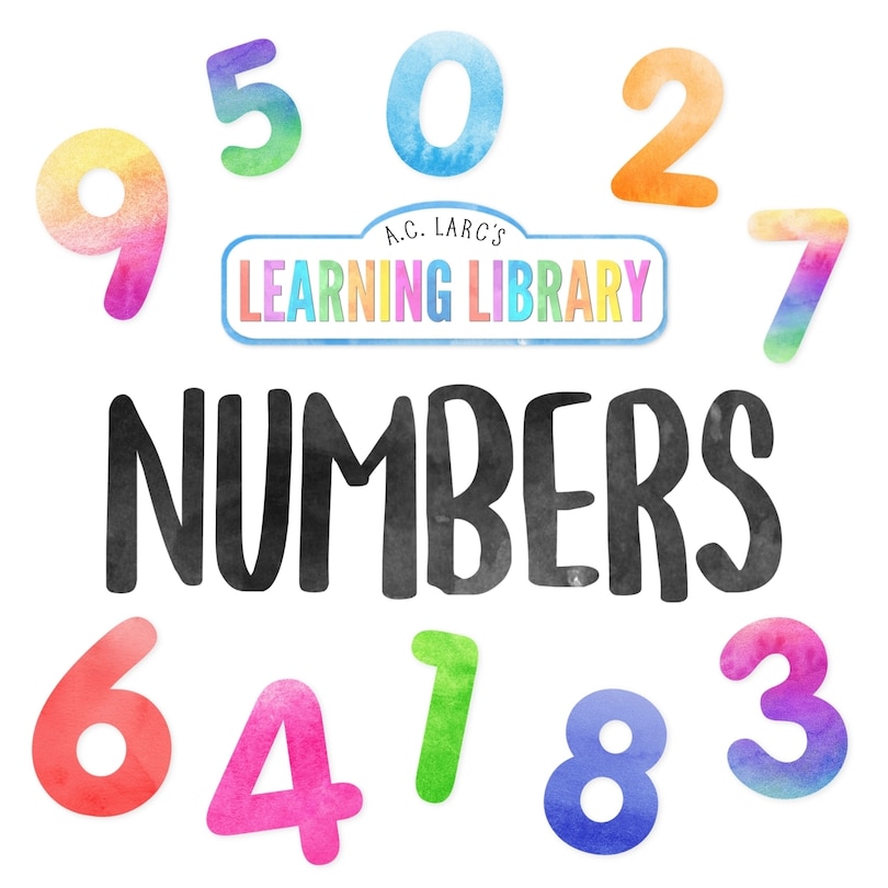 Front cover_A.C. Larc's Learning Library Numbers