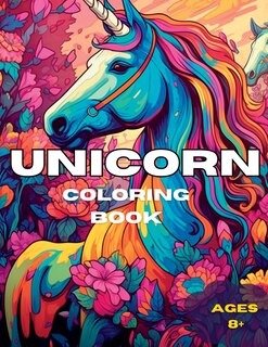 Front cover_Unicorn Coloring Book