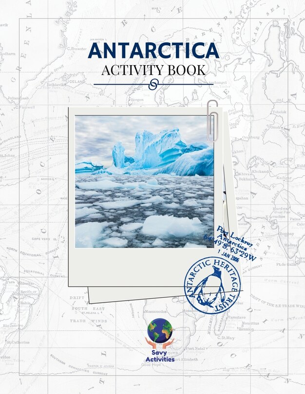 Front cover_Antarctica Activity Book