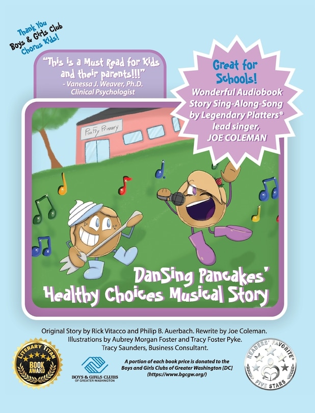 Front cover_DanSing Pancakes' Healthy Choices Musical Story