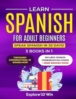 Couverture_Learn Spanish for Adult Beginners
