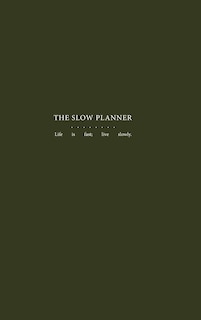 Front cover_The Slow Planner