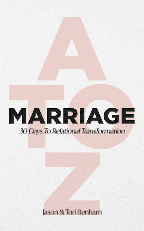Couverture_MARRIAGE A to Z