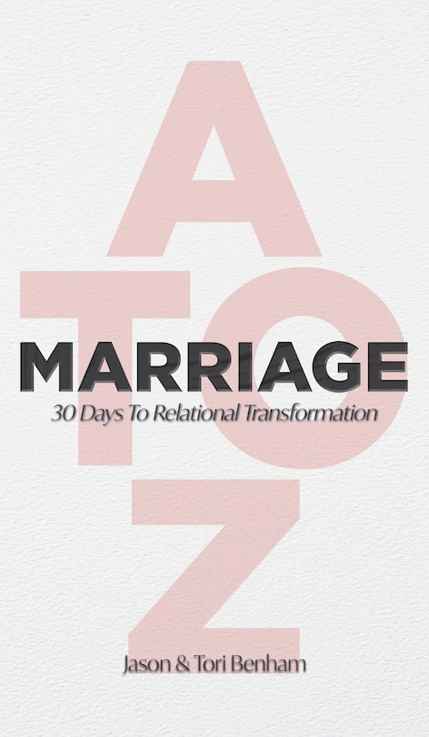 Couverture_MARRIAGE A to Z