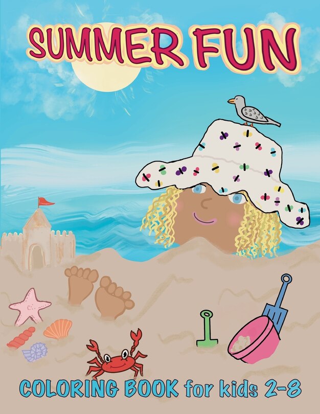 Couverture_Summer Fun Coloring Book for Kids 2-8