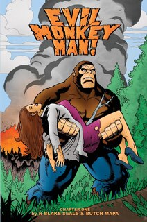 Front cover_Evil Monkey Man! Chapter One