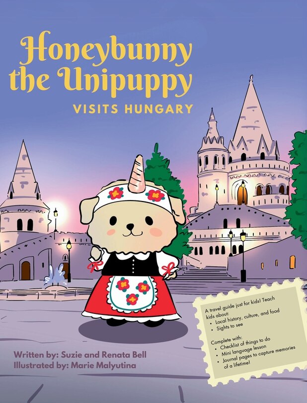 Front cover_Honeybunny the Unipuppy Visits Hungary
