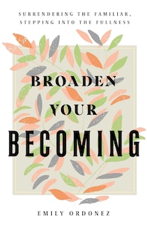 Couverture_Broaden Your Becoming