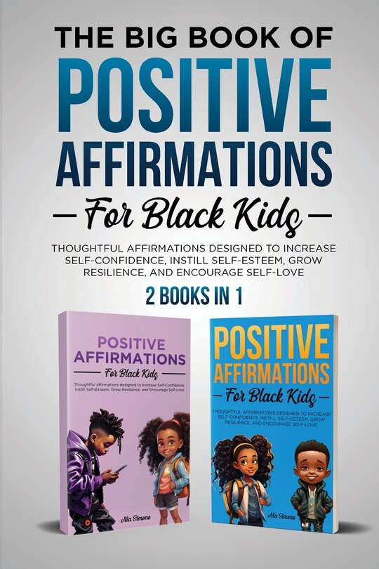 Front cover_The Big Book of Positive Affirmations for Black Kids