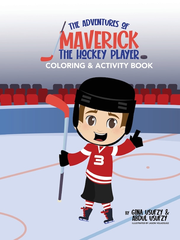 Couverture_The Hockey Coloring and Activity Book