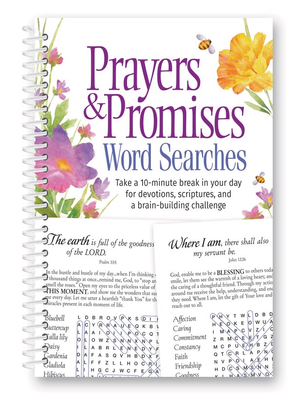 Front cover_Prayers & Promises Word Searches