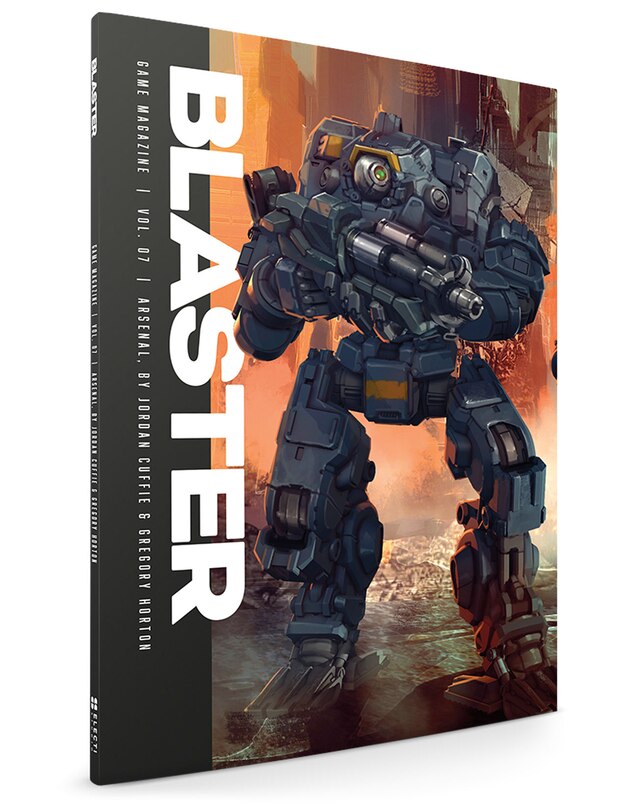 Couverture_Blaster Vol.7 - Arsenal (Core Miniature Game Rules)