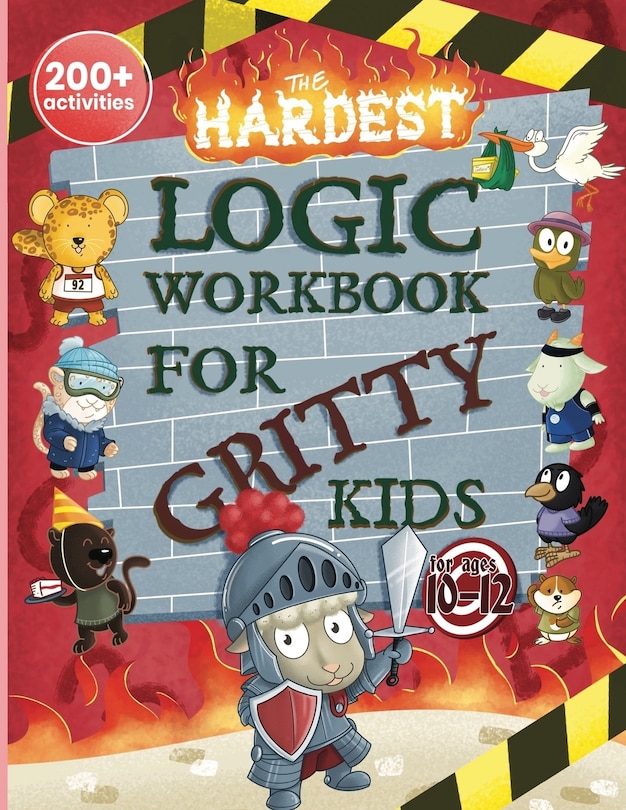 Front cover_The Hardest Logic Workbook for Gritty Kids