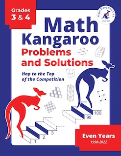 Front cover_Math Kangaroo Problems and Solutions - Grades 3 & 4 - Even Years