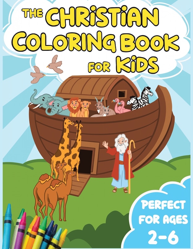 Front cover_The Christian Coloring Book for Kids