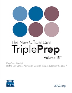 Couverture_The New Official LSAT TriplePrep Volume 15