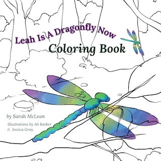 Couverture_Leah Is A Dragonfly Now Coloring Book