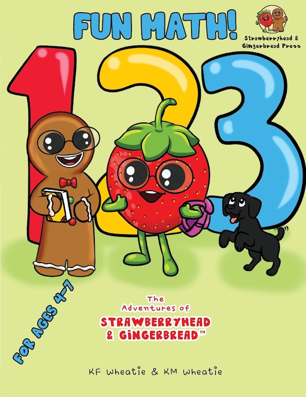 Front cover_Fun Math! For Kids ages 4-7