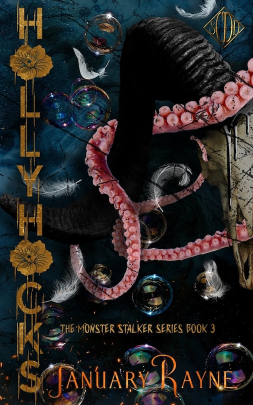 Front cover_Hollyhocks