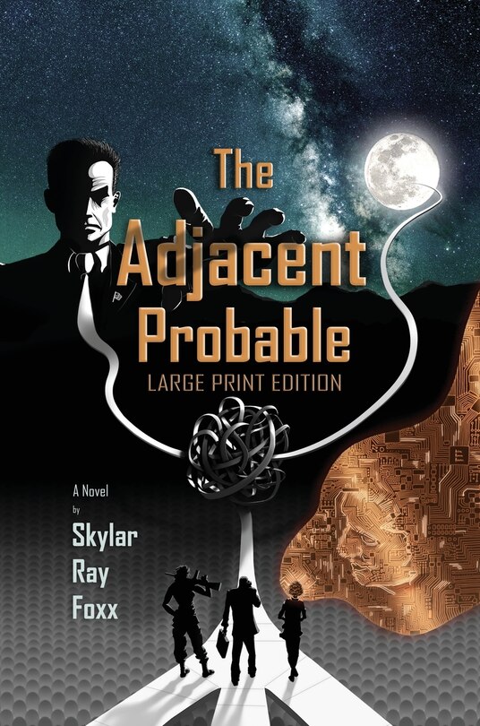 Front cover_The Adjacent Probable (Large Print)