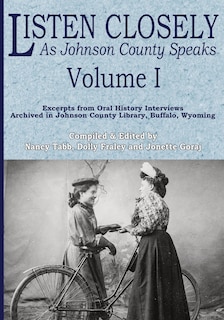 Front cover_Listen Closely as Johnson County Speaks - Vol. 1