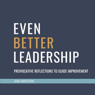 Front cover_Even Better Leadership