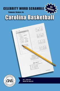Couverture_Celebrity Word Scramble Famous Names in Carolina Basketball