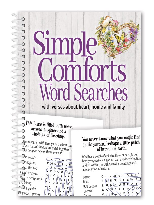 Front cover_Simple Comforts Word Searches