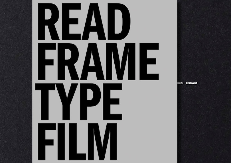Front cover_Read Frame Type Film: Or, Written on the Screen