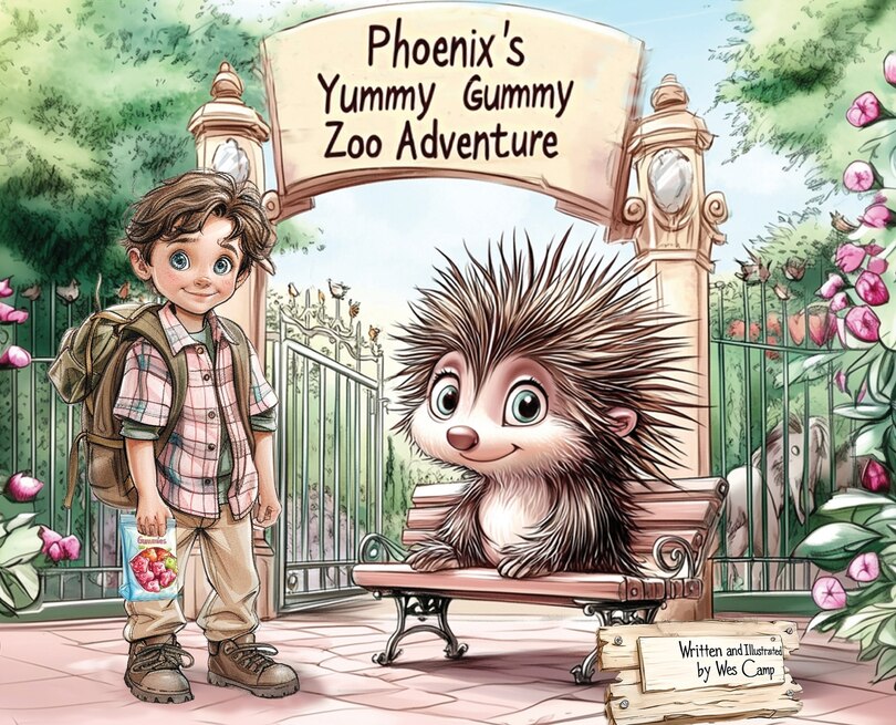 Front cover_Phoenix's Yummy Gummy Zoo Adventure