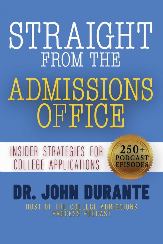 Front cover_Straight From The Admissions Office