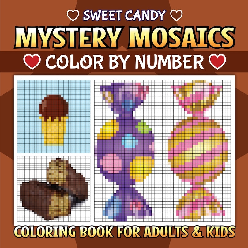 Couverture_Sweet Candy Mystery Mosaics