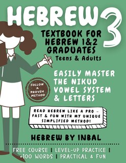 Front cover_Hebrew 3 Textbook
