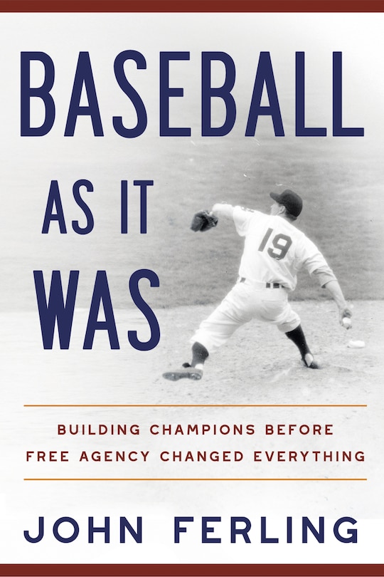 Front cover_Baseball As It Was