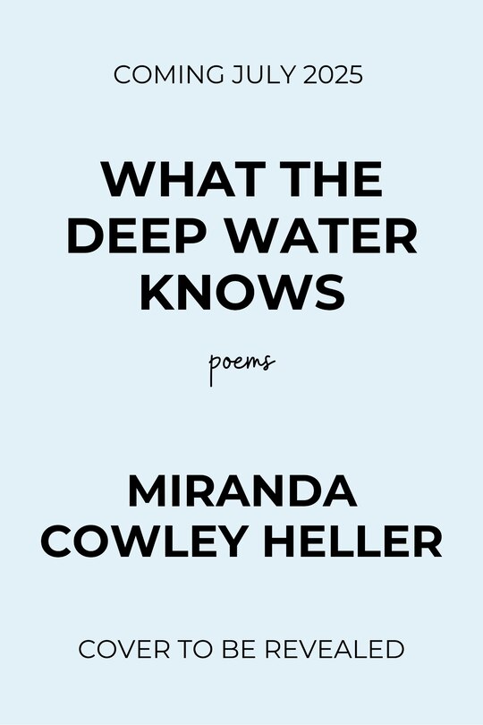 Front cover_What the Deep Water Knows