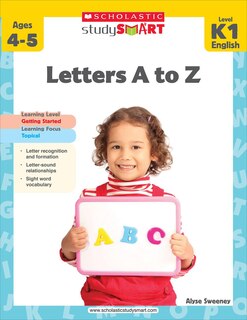 Couverture_Scholastic Study Smart: Letters A to Z