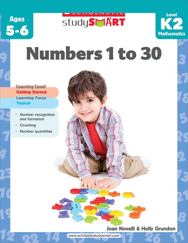 Scholastic Study Smart: Numbers 1 to 30