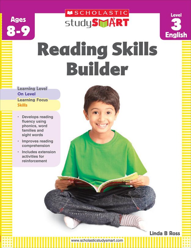 Front cover_Scholastic Study Smart: Reading Skills Builder: Level 3