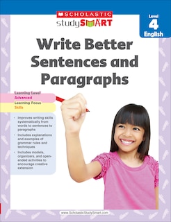 Front cover_Scholastic Study Smart Write Better Sentences and Paragraphs: Grade 4
