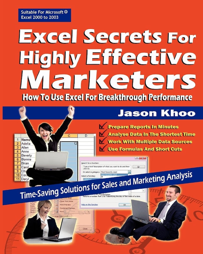 Front cover_Excel Secrets For Highly Effective Marketers