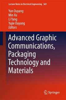 Couverture_Advanced Graphic Communications, Packaging Technology and Materials