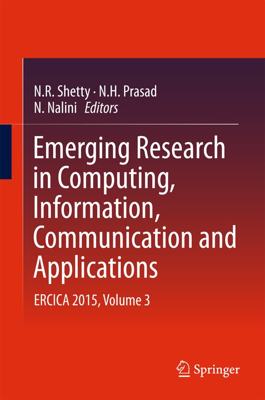 Front cover_Emerging Research in Computing, Information, Communication and Applications