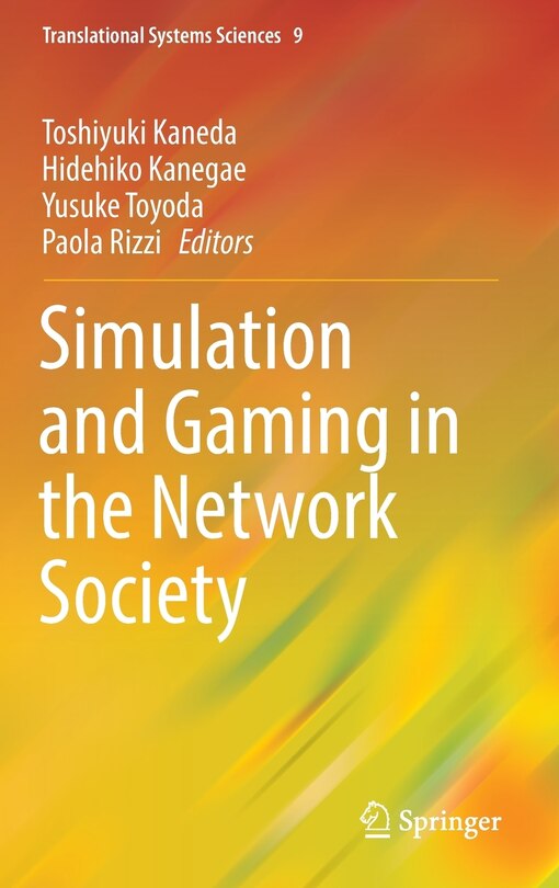 Couverture_Simulation And Gaming In The Network Society