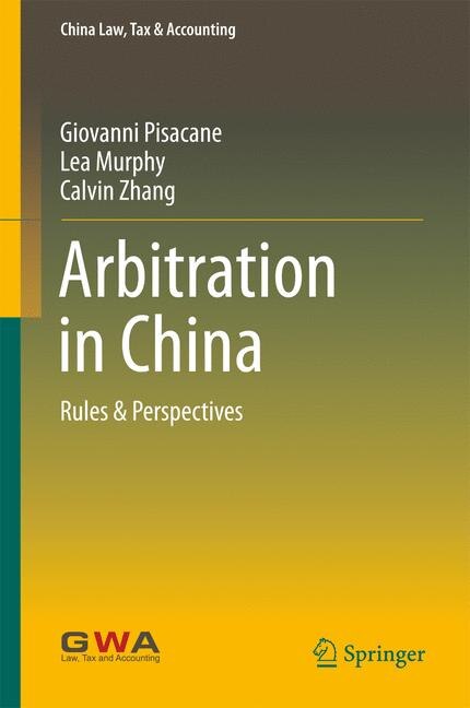 Front cover_Arbitration In China